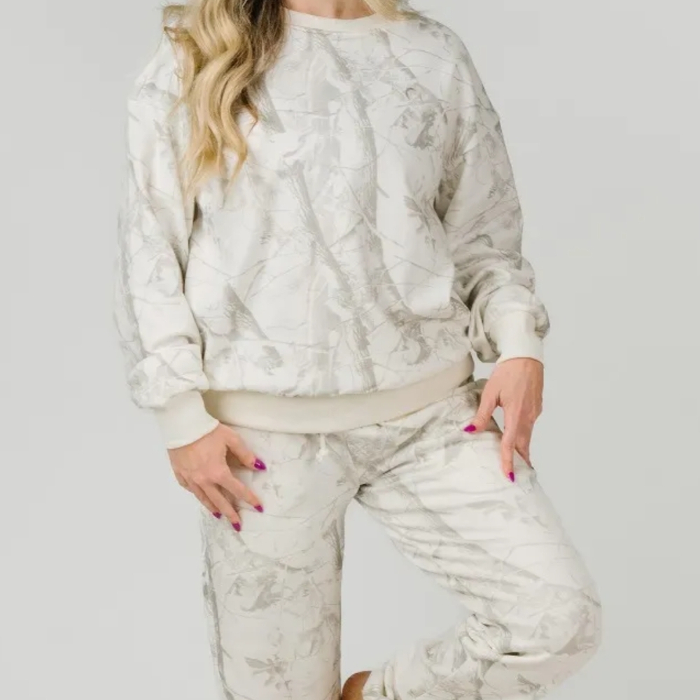 Zyia active Taiga Relaxation Sweatshirt and Pants Set, NWT